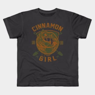 CINNAMON GIRL (ALTERNATE) Kids T-Shirt